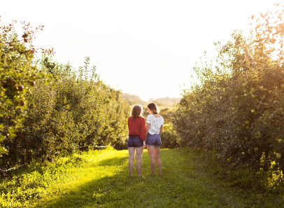 friends holding hands